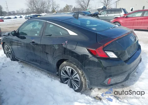 2018 Honda Civic Ex-T z USA, uszkodzony, nr VIN 2HGFC3B39JH356603